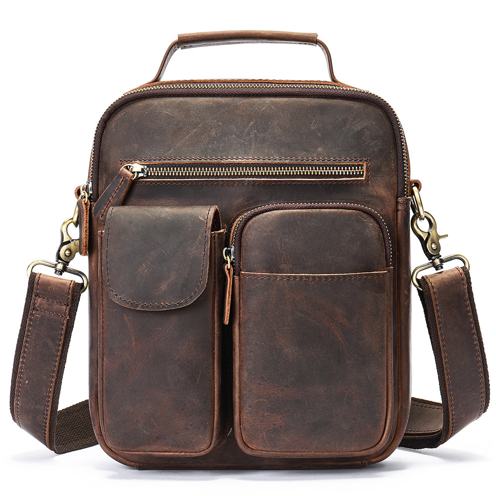 the Elite leather Companion Bag