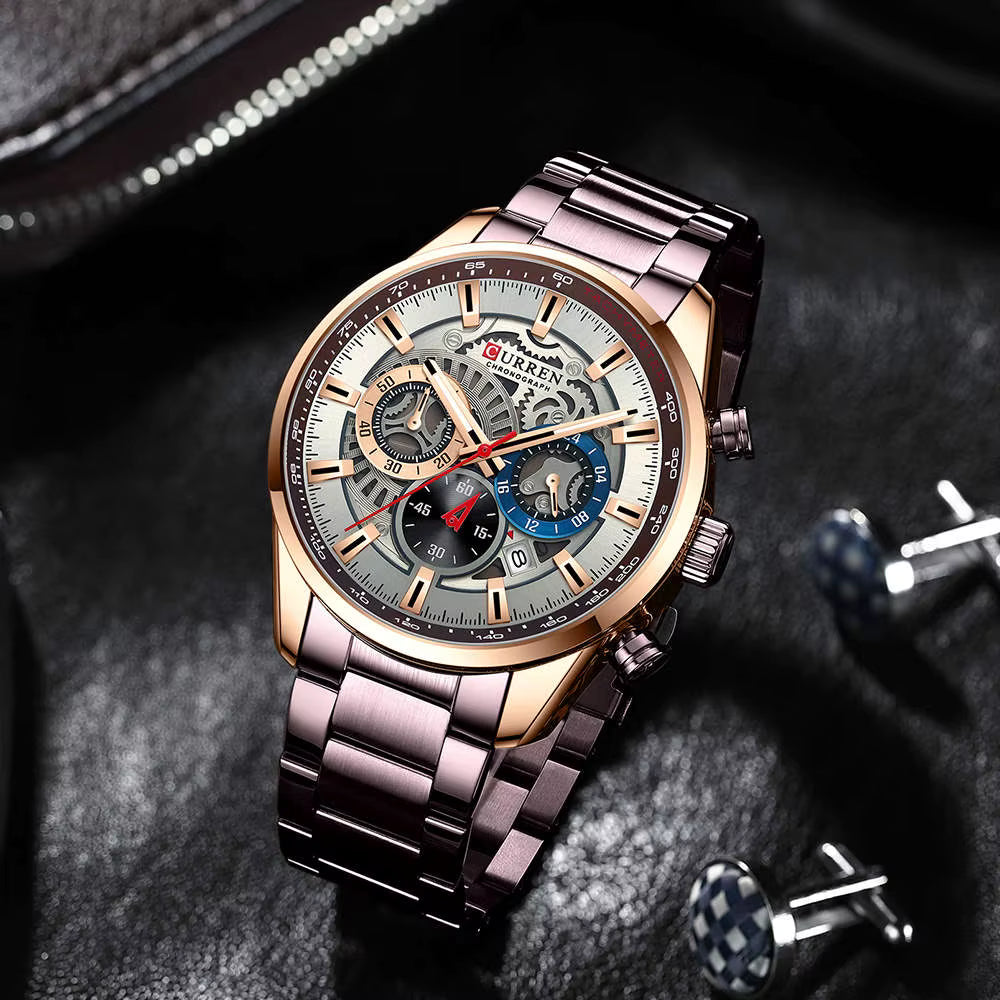 CURREN 8391 Men's Luxury Casual Watch