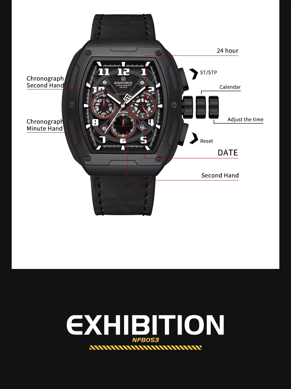 Naviforce 8053 Imperial Chronograph for Men