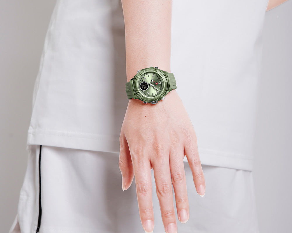 NAVIFORCE 7109 LCD Digital Ladies Watch