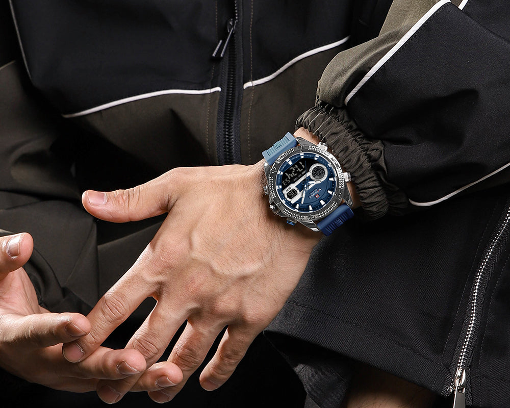 NAVIFORCE NF9223 Military Style Men’s Outdoor Sports Multifunctional Watch