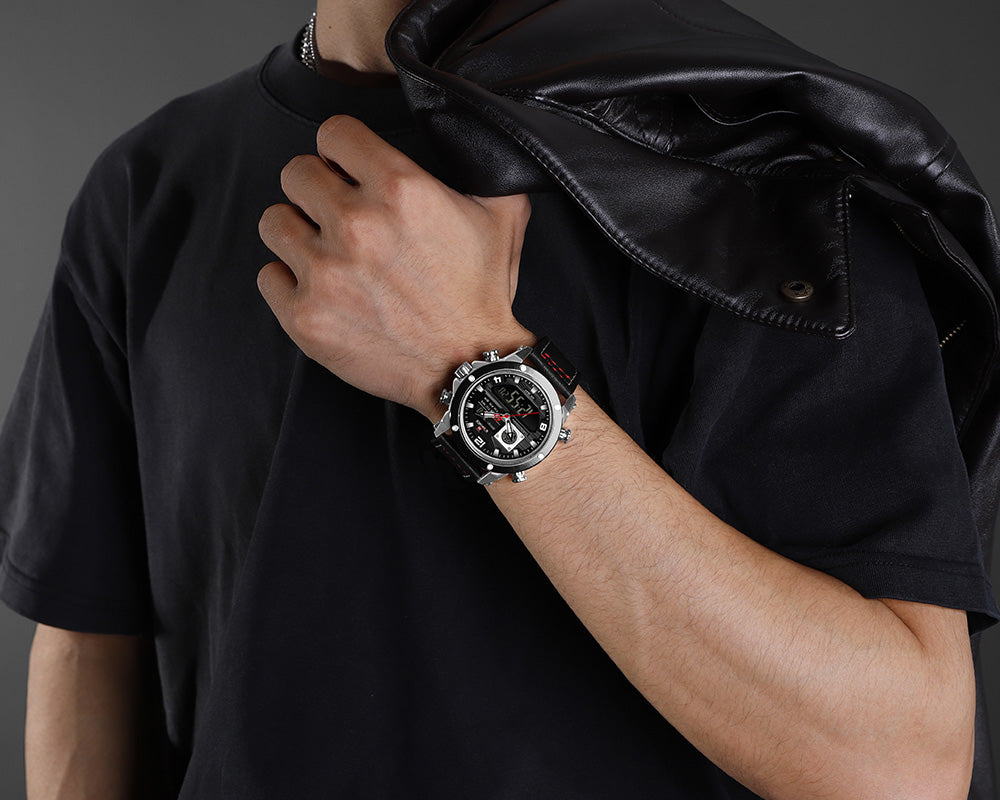 NAVIFORCE 9236 Japanese Movement Military Style Men’s Watch