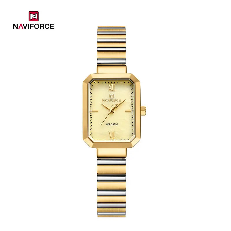 NAVIFORCE 5039s Luxury Gold Ladies Watch