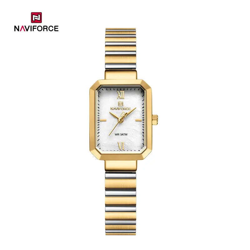 NAVIFORCE 5039s Luxury Gold Ladies Watch