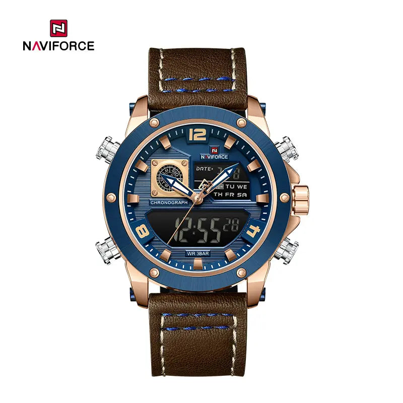 NAVIFORCE 9236 Japanese Movement Military Style Men’s Watch