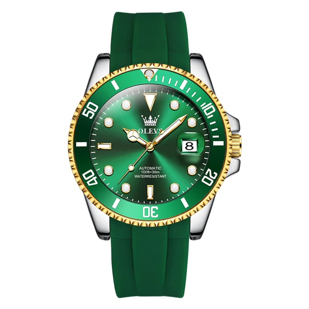 OLEVS 6650 Oyster St. Steel Bracelet Casual Men’s Watch