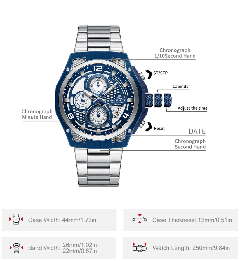 Naviforce 8051-The statement watch