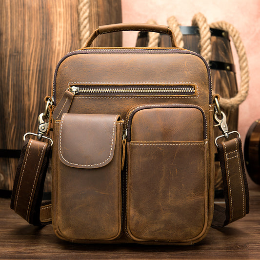 the Elite leather Companion Bag