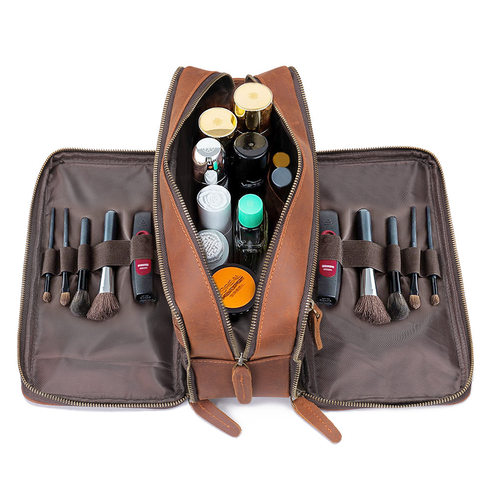 TriFold Pro leather clutch