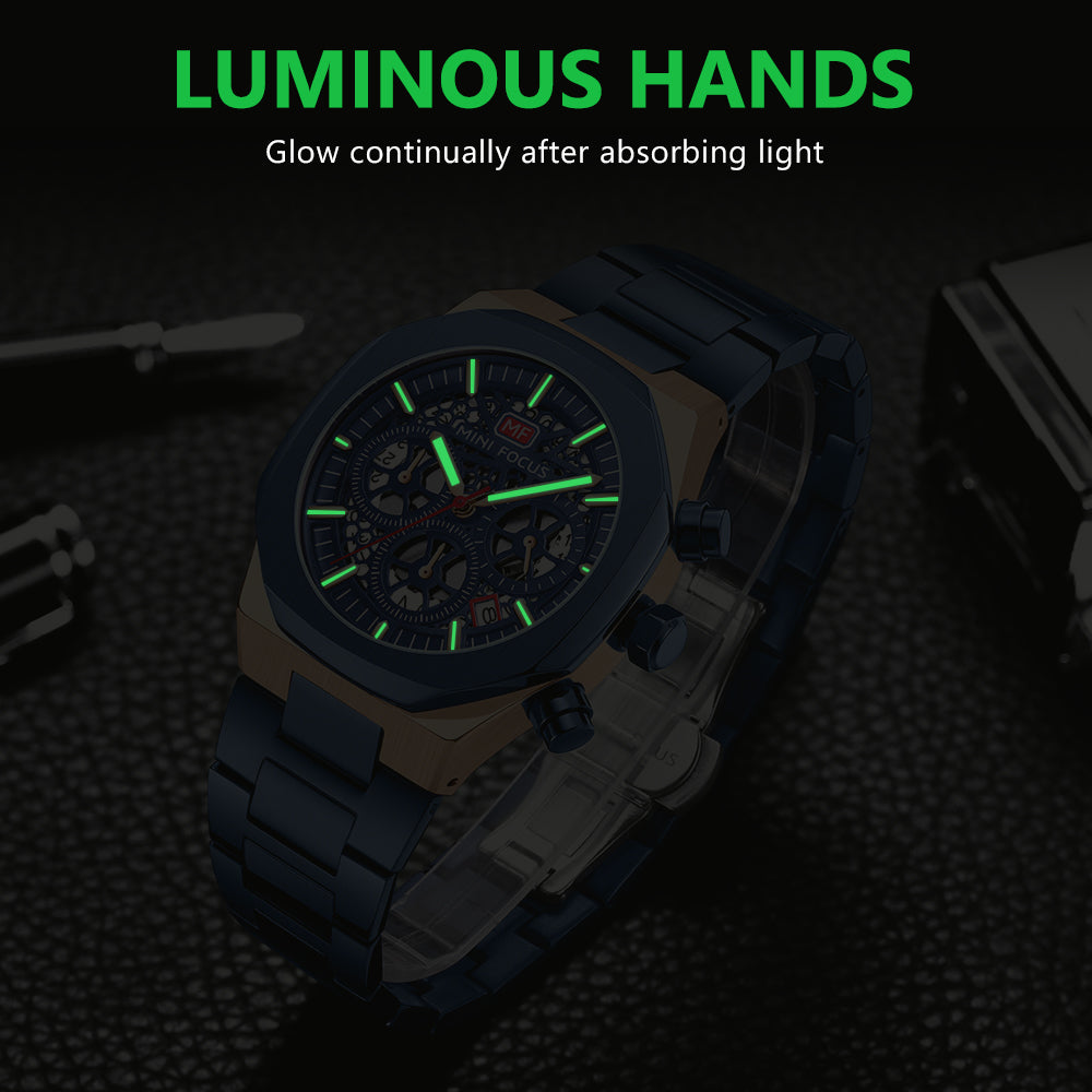 MINIFOCUS 0411G Chronograph Watch