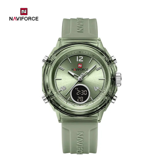 NAVIFORCE 7109  LCD Digital Ladies Watch