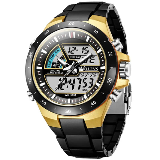 OLEVS 1110 Analog Digital Waterproof Luminous Men’s Watch