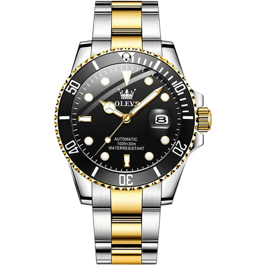 OLEVS 6650 Oyster St. Steel Bracelet Casual Men’s Watch